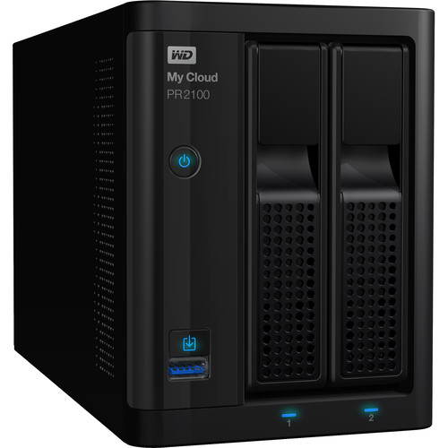 WD My Cloud Pro Series 20TB PR2100 2-Bay NAS Server (2 x 10TB)