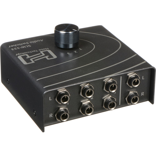 Hosa Technology SLW-333 - Passive Stereo Signal/Speaker Selector