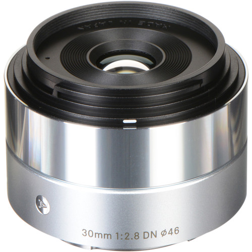 Sigma 30mm f/2.8 DN Lens for Sony E-mount Cameras (Silver)