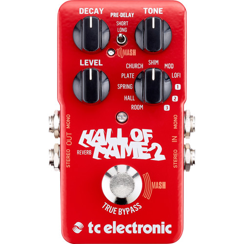 TC Electronic Hall Of Fame 2 Reverb Pedal for Electric 960661001