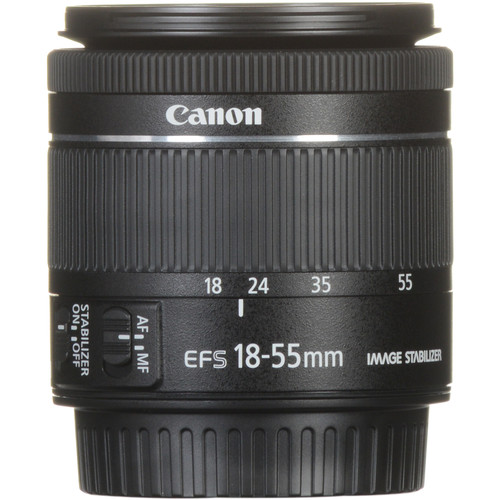 Canon EF-S 18-55mm f/4-5.6 IS STM Lens 1620C002 B&H Photo Video