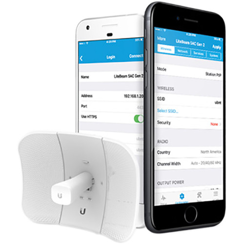 Behov for frugtbart gøre ondt Ubiquiti Networks LiteBeam AC Gen2 airMAX ac CPE LBE-5AC-GEN2-US