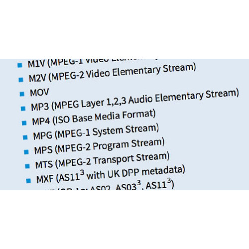 Codec mpeg audio layer 1/2 (mpga)