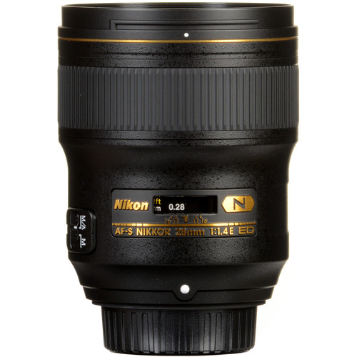 Nikon AF-S NIKKOR 28mm f/1.4E ED Lens 20069 B&H Photo Video