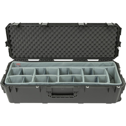 SKB 3i-Series 4213-12 Wheeled Waterproof Utility Case with Divider Set