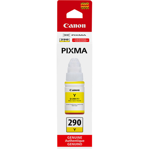 Canon GI-290 Yellow MegaTank Ink Bottle (70mL) 1598C001 B&H