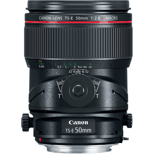 Canon TS-E 50mm f/2.8L Macro Tilt-Shift Lens 2273C002 B&H Photo