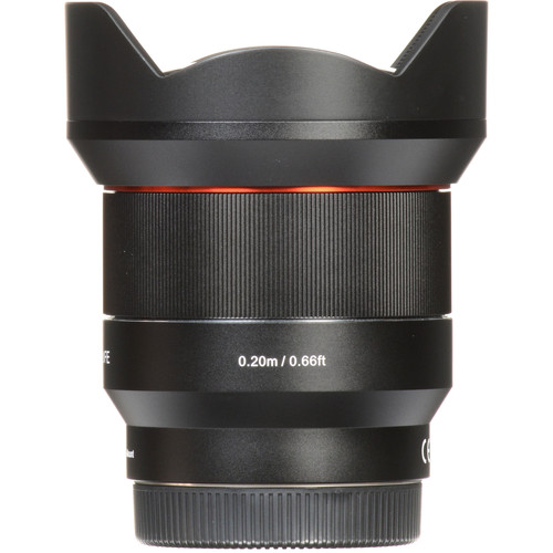 Samyang AF 14mm f/2.8 FE Lens for Sony E SYIO14AF-E B&H Photo