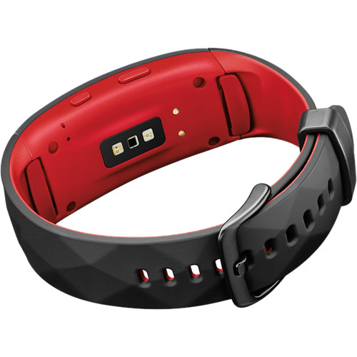 samsung gear fit2 pro red large