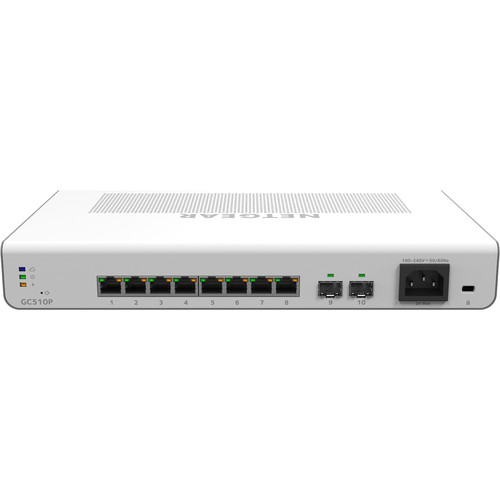 Netgear Insight 8-Port 1G Managed PoE+ Smart Cloud GC510P-100NAS