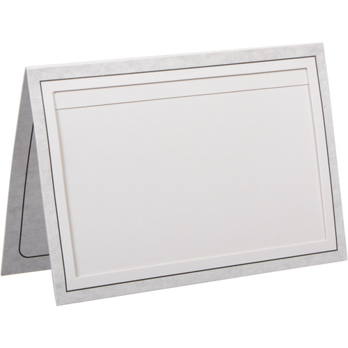 National Photo Folders Slip-In Photo Folder (4 x 6, 25-Pack, Gray)