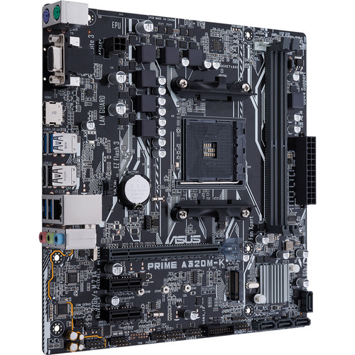 ASUS Prime A320M-K AM4 Micro-ATX Motherboard
