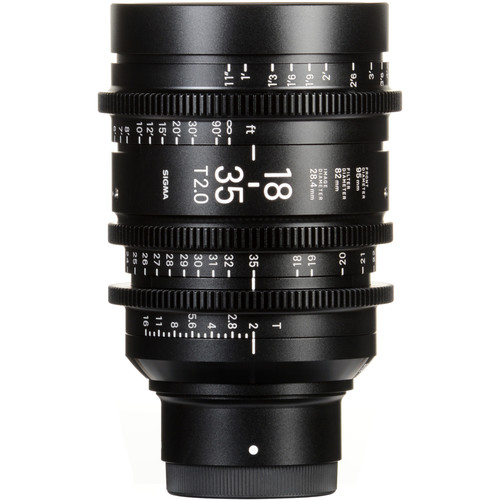 Sigma 18-35mm T2 High-Speed Zoom Lens (Canon EF)