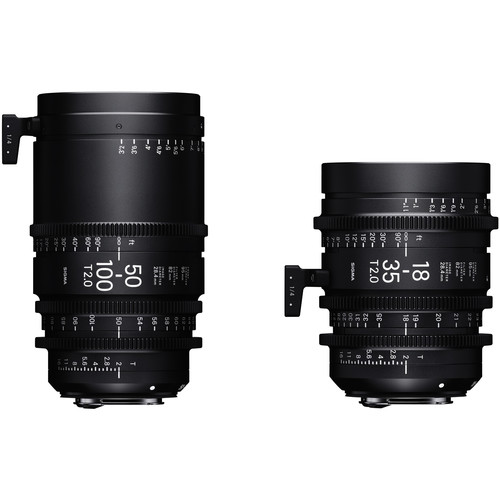 Sigma 18-35mm & 50-100mm T2 High-Speed Zoom Lens Kit WMQ966