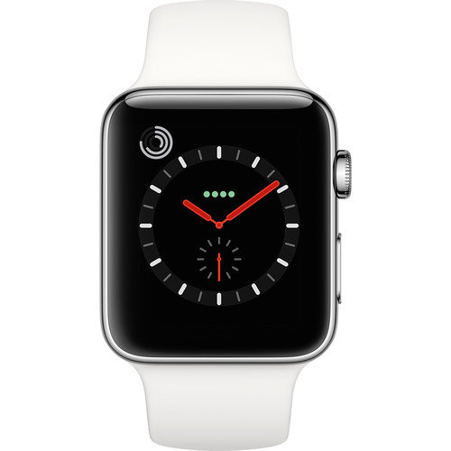 Apple watch series outlet 3 42mm white band