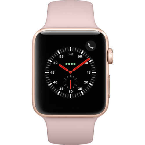 rose gold apple watch series 3 new