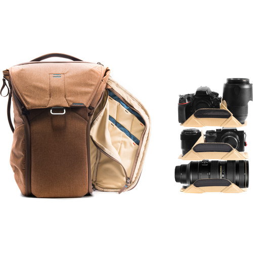 Peak Design Everyday Backpack (20L, Heritage Tan) BB-20-BR-1 B&H