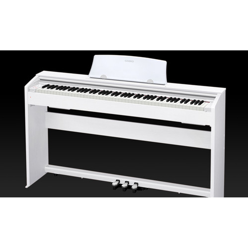 Casio PX-770WE Privia 88-Key Digital Piano (White) PX770WE B&H