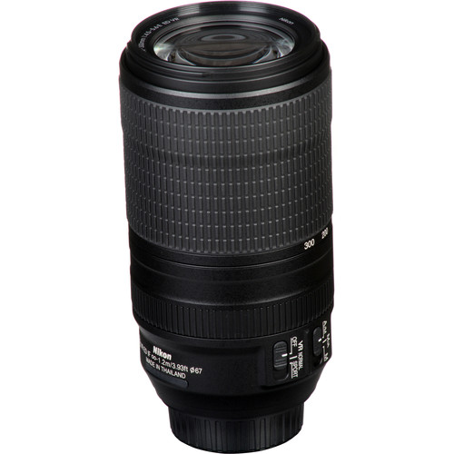 Nikon AF-P NIKKOR 70-300mm f/4.5-5.6E ED VR Lens 20068 B&H