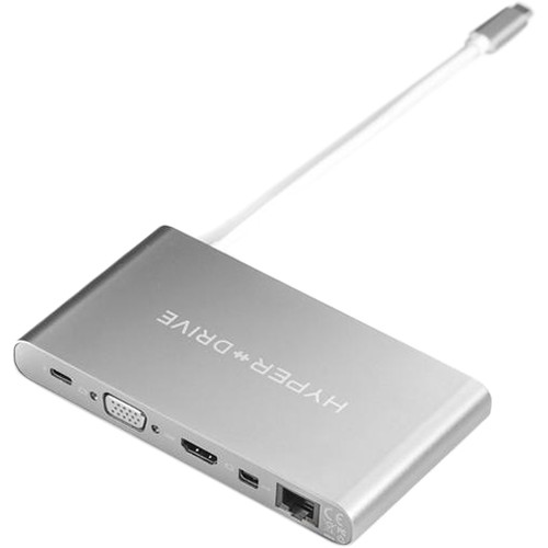 HyperDrive USB-C to HDMI and VGA Video Adapter –