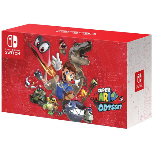 Nintendo Switch Pro Controller with Super Mario Odyssey Full Game Download  Code