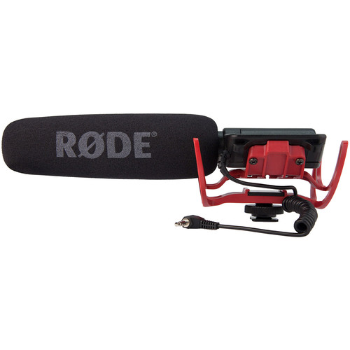 Rode VideoMic GO On-Camera Shotgun Microphone and DeadCat Wind Cover Kit