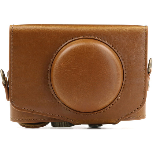 MegaGear MG1253 Ever Ready Leather Camera Case/Bag MG1253 B&H