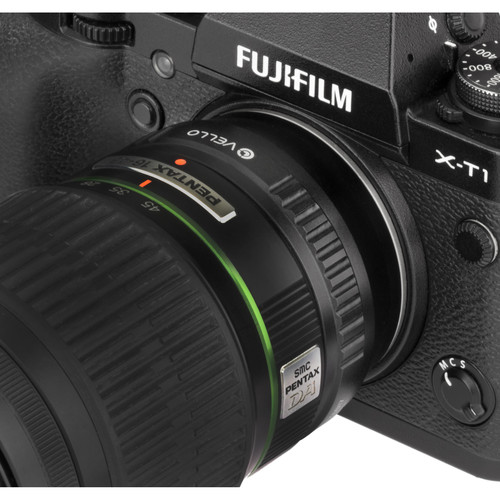 Pentax K Lens to FUJIFILM X-Mount Camera B&H