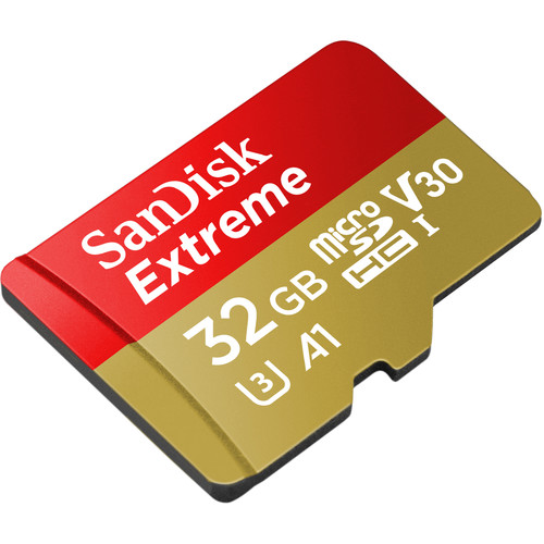 32GB MicroSD + Adaptor Sandisk  Sandisk 32 GB MicroSDHC Micro SD