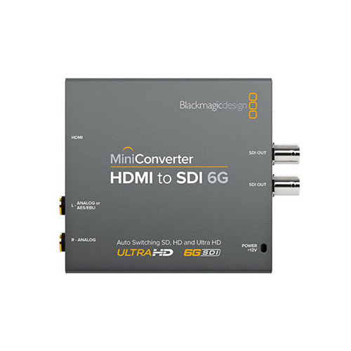 smag krog Armstrong Blackmagic Design HDMI to SDI 6G Mini Converter CONVMBHS24K6G