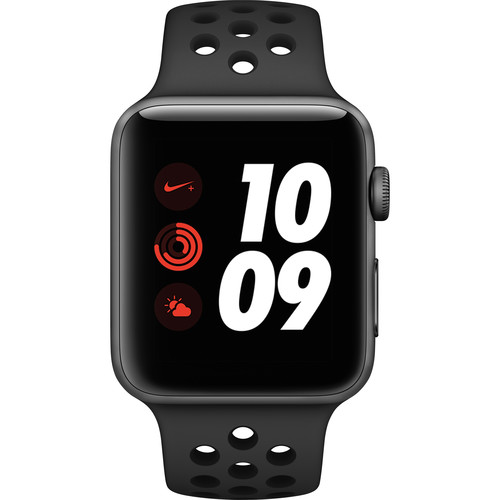 Apple Watch Nike+ Series 3 42mm Smartwatch MQLD2LL/A B&H Photo