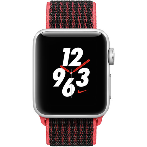 Apple Watch Nike+ Series 3 38mm Smartwatch MQL72LL/A B&H Photo