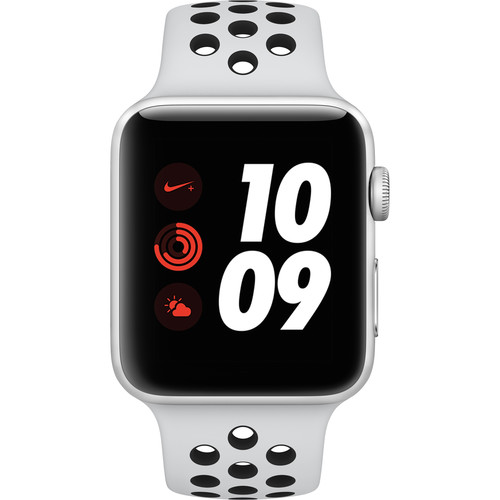 Apple Watch Nike+ Series 3 42mm Smartwatch MQLC2LL/A B&H Photo