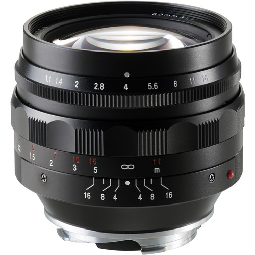 Voigtlander Nokton 50mm f/1.1 Lens BA247A B&H Photo Video