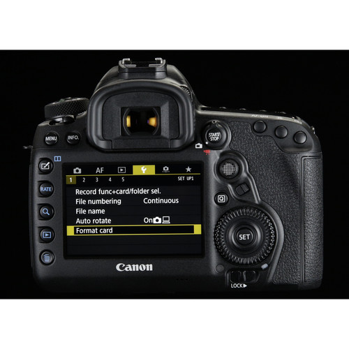 supermarkt raken Productie Canon EOS 5D Mark IV DSLR Camera with 24-105mm f/4L II 1483C010