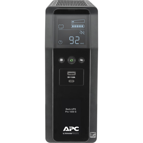 APC UPS 1000VA UPS Battery Backup and Surge Protector, BX1000M Backup  Battery Power Supply, AVR, Dataline Protection