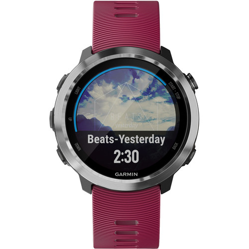 Garmin Forerunner 645 Music Sport Watch (Cerise) 010-01863-21