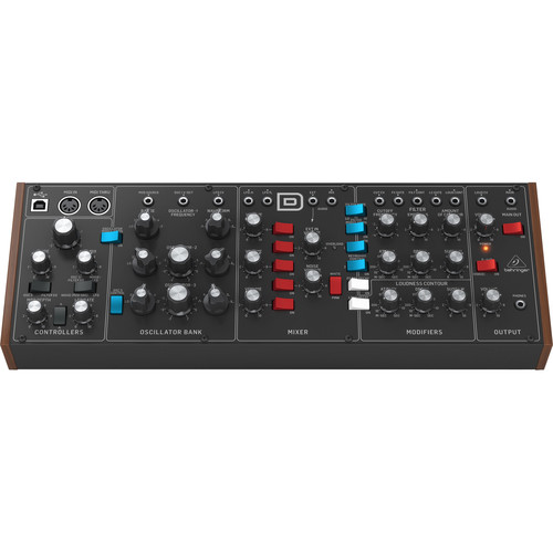 Behringer Model D Analog Synthesizer with Ladder-Style MODEL D