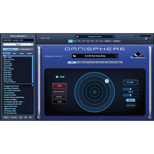 Spectrasonics Omnisphere Power Synth Virtual Instrument OMNI2