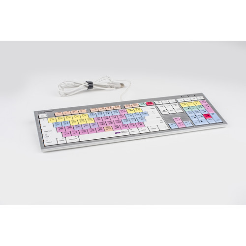 Logickeyboard ALBA Keyboard for Avid Pro Tools LKBU-PT-CWMU-US