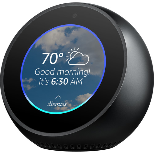 Amazon Echo Spot (Black) B073SQYXTW B&H Photo Video