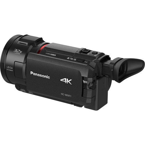 Nord Lægge sammen udpege Panasonic HC-WXF1 UHD 4K Camcorder with Twin & HC-WXF1K B&H