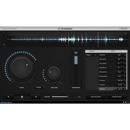 Accusonus Drumatom² - Microphone Leakage Suppressi 11-33284 B&H