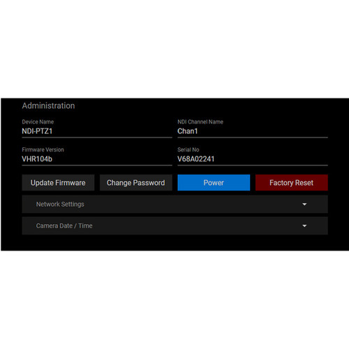 newtek ndi hx upgrade for panasonic cameras