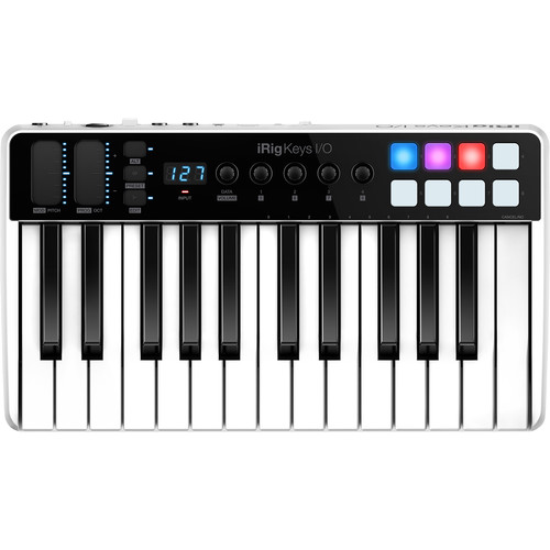 IK Multimedia iRig Keys I/O - IP-IRIG-KEYSIO25-IN B&H Photo Video