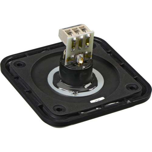 Audio-Technica AT8646QM Shock Mount Plate with Isolating Rubber Panel for  Pulpits, Lecterns and Conference Tables - XLR Female Connector Mount