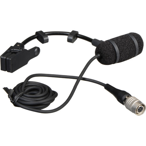 Audio-Technica PRO 35cW Cardioid Condenser Clip-On Microphone with cW-Style  Connector