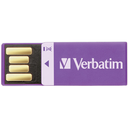 Verbatim 16GB Clip-It USB Flash Drive (Black) 43951 B&H Photo
