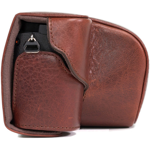 MegaGear Ever Ready Genuine Leather Case and Strap for Sony