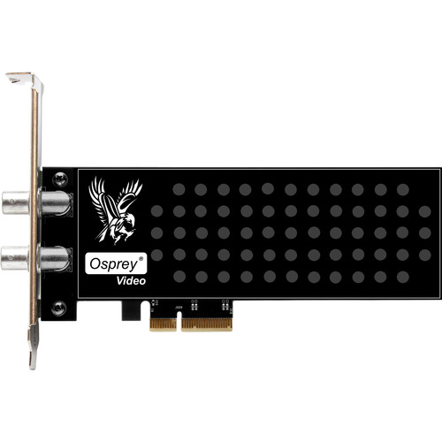 Osprey Raptor Series 925 PCIe Capture Card with 2 x SDI Inputs &  Configurable Loopout